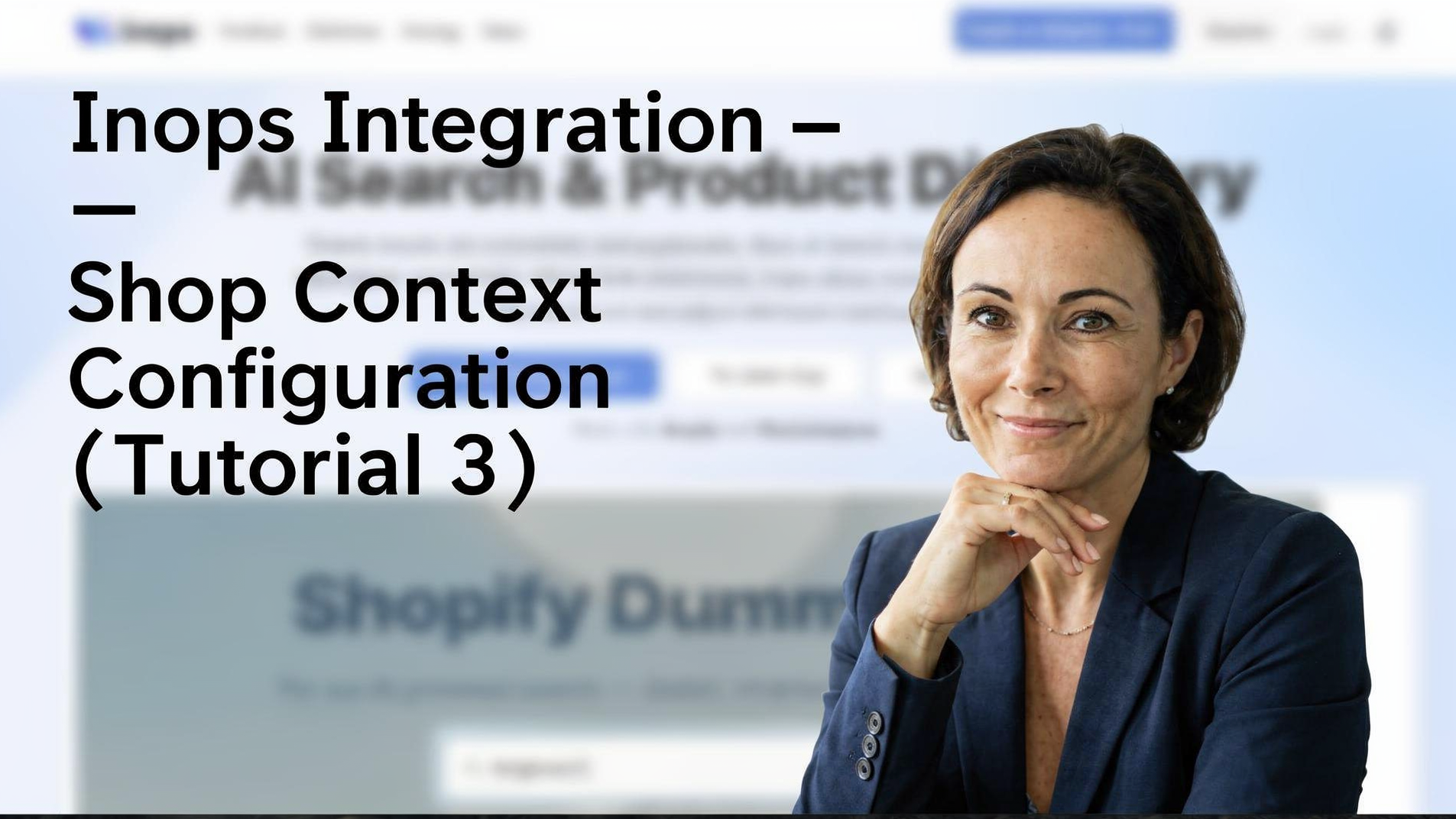 Inops Shop Context Configuration (Tutorial 3)